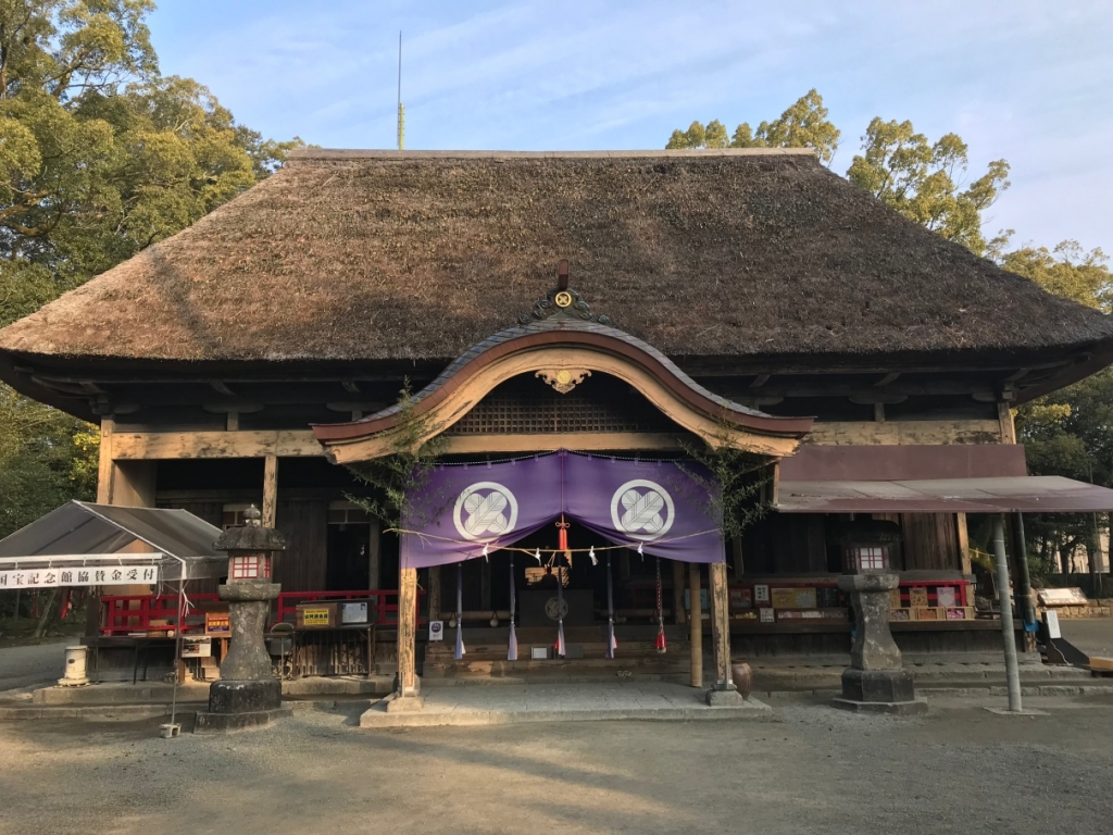 青井阿蘇神社　拝殿